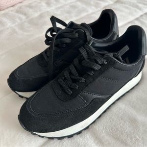 Zara black sneakers